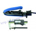 RG6SV5C2V-F-S 5C短版皺縮式F接頭 5C/RG6短版皺縮式F接頭 5C2V RG6 接頭 電視接頭 監視器 攝影機 數位電視 A 抗拉力 鳳梨頭 銅鍍鎳